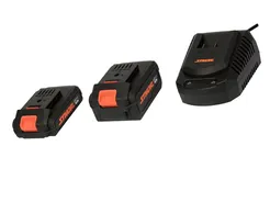 Sthor Zestaw startowy 2 akumulatorory 20V  (4Ah+2Ah) + ładowarka 78262