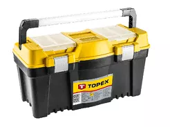 Topex Skrzynka narzędziowa z aluminiowym uchwytem 25"  79R129 