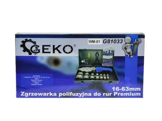 Geko Zgrzewarka polifuzyjna do rur 16-63mm G81033 - 4