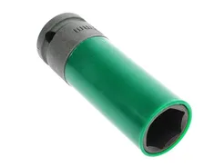 Jonnesway Nasadka udarowa długa 1/2" do felg z magnesem i osłoną plastikową 21mm S18A4121M