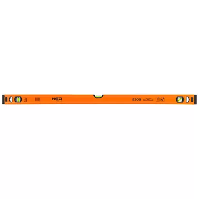 Neo poziomnica aluminiowa s 300, 3 libelle, 100 cm 71-134