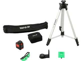 Yato Zielony laser 5liniowy 360° zestaw YT-30440 - 11