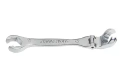 Jonnesway Klucz oczkowy otwarty płasko-przegubowy 15x15mm W24A11515