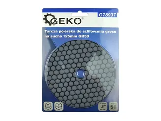 Geko Tarcza do szlifowania gresu 125mm GR50 na sucho G78937 - 4