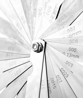 Neo Szczelinomierz 26 listków precyzyjny 0.04-0.63 mm stal nierdzewna 11-190 - 4
