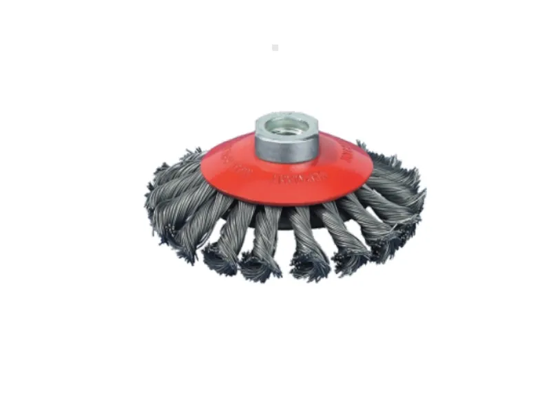 Abraboro Szczotka tarczowa odgięta z drutu splatanego 100mm M14 AB99049500