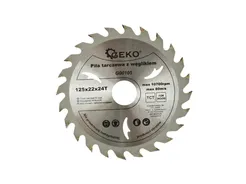 Geko Tarcza do cięcia drewna 125x22mm 24z. G00105