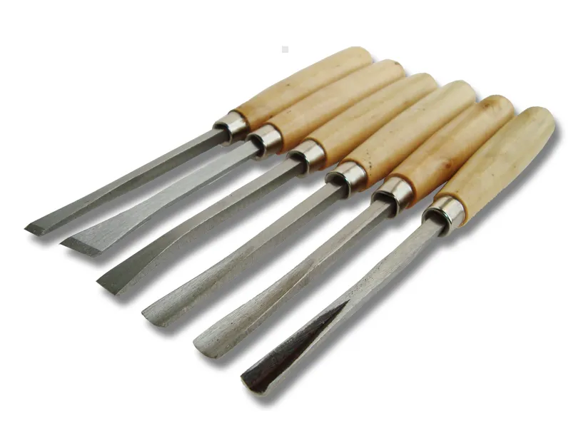 Drel Dłuta snycerskie rzeźbiarskie 6 szt. CON-DU-3936 