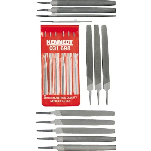 Kennedy Zestaw pilników do metalu ręcznych 18szt. 150-255mm KEN0309990 
