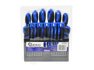Geko Wkrętaki i bity 36 szt. G32002 - 2