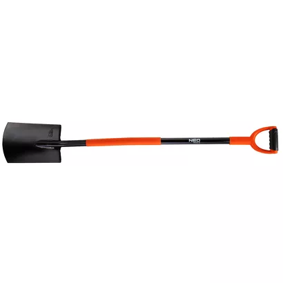 NEO Tools Szpadel hartowany metalowy trzonek prosty 95-007