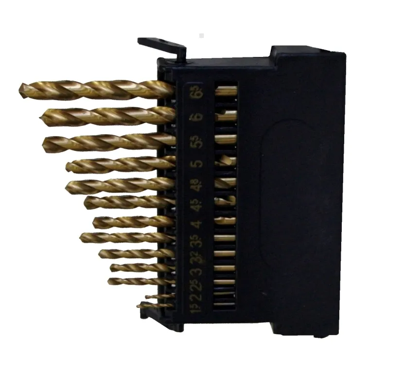 Waart Zestaw wierteł do metalu podwójnie szlifowanych tytanowych 13szt. 1.5-6.5mm  JU-XST-01 