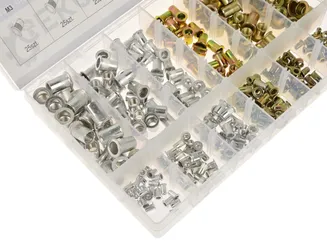 Geko Nitonakrętki aluminowe stalowe 300szt. G02910 - 2