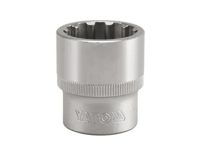 Yato Klucz nasadowy 8mm 1/2" 12-kątny SPLINE YT-1460 