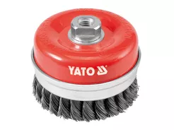 Yato Szczotka doczołowa z drutu stalowego 100mm M14  YT-4769 