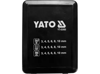 Yato Zestaw wierteł uniwersalnych 18 el. YT-43490 - 5