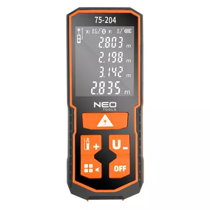 Neo Dalmierz laserowy, zasięg 60 m, IP54 75-204