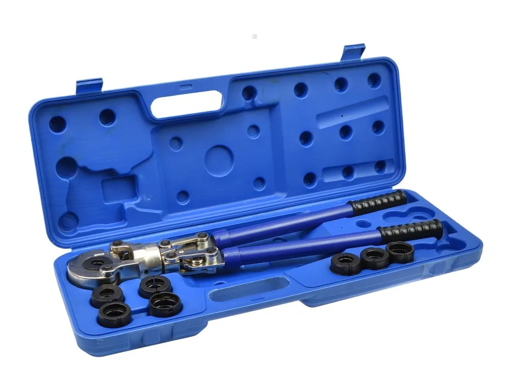 Geko Zaciskarka hydrauliczna do złączek PEX-AL-PEX + 8 matryc G00902
