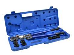 Geko Zaciskarka hydrauliczna do złączek PEX-AL-PEX + 8 matryc G00902