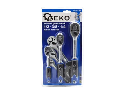 Geko Grzechotki do nasadek zestaw 3szt. Quick Release G10136