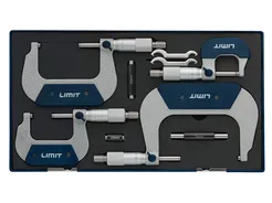 Limit Mikrometry zestaw 4 szt. 0-100mm MMA DIN863 272370503