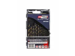 AWTOOLS Wiertła do metalu HSS M2 13szt. 1,5-6,5mm AW42001