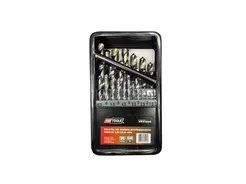 AWTOOLS Wiertła do metalu HSS-G 25szt. 1,0-13,0mm AW41205