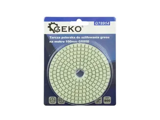 Geko Tarcza do szlifowania gresu 100mm GR800 na mokro G78914 - 4