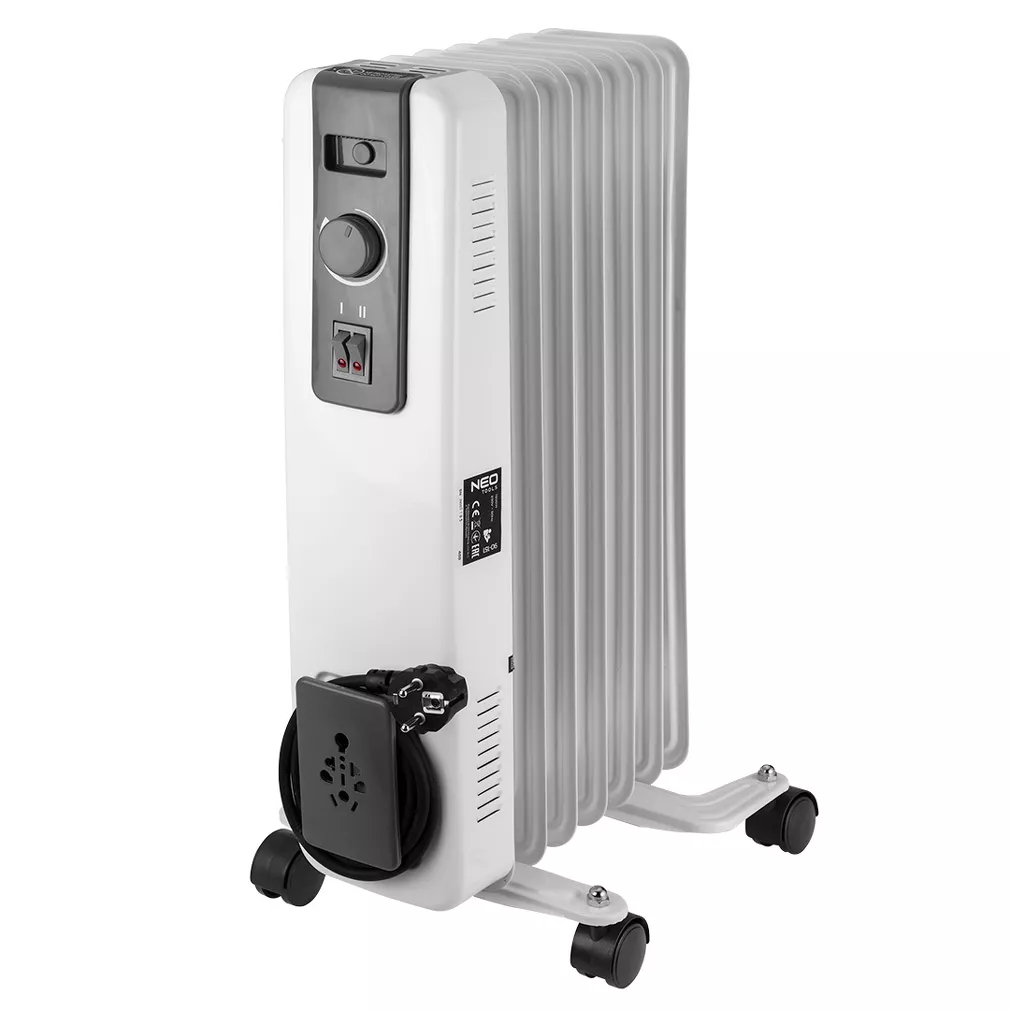 NEO Tools Grzejnik olejowy 1500W 7 żeber kompaktowy 90-151