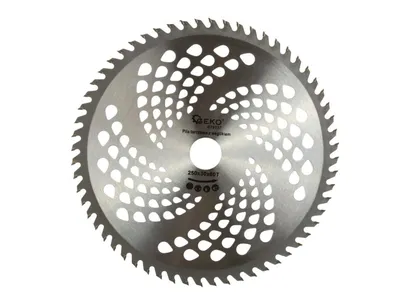 Geko Tarcza do cięcia drewna 250x30mm z otworami 60z. G78137 