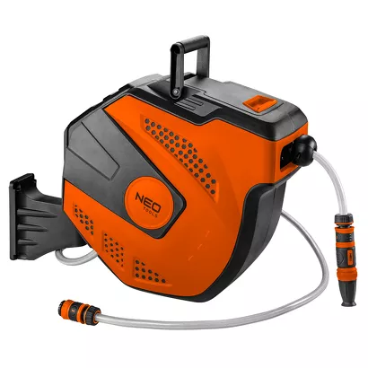 NEO Tools Wąż ogrodowy z automatycznym zwijaczem 1/2" 20+2 m 15-891