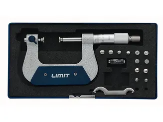 Limit Mikrometr z wymiennymi końcówkami 25-50mm MME DIN863 272560202  - 2