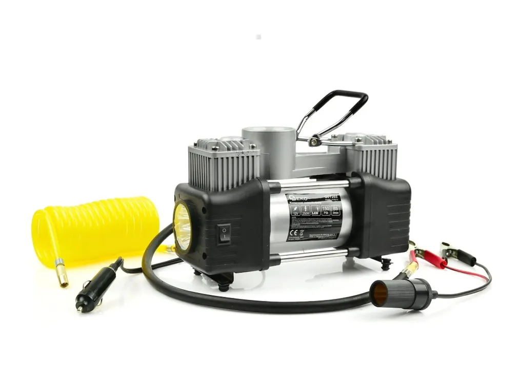Geko Kompresor pompka samochodowa 12V 250W G01265 