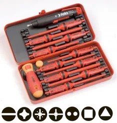 Felo Wkrętaki E-SMART izolowane z kluczem do szaf FL06391316