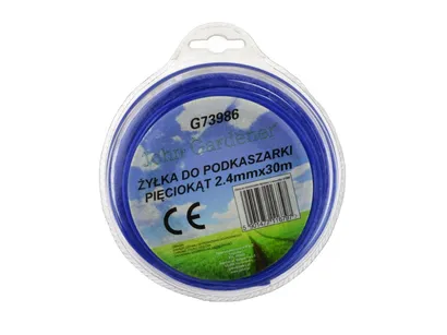 Geko Żyłka do podkaszarki sześciokąt 2,4mmx30m G73986
