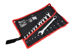 Geko Klucze płasko oczkowe 6-22mm zestaw 12el. G11154