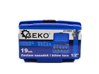 Geko Klucze torx bity i nasadki 1/2