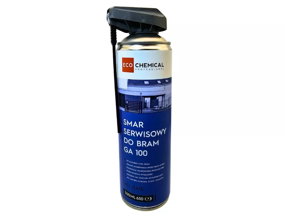 Ecochemical Smar serwisowy do bram przesuwnych i zawiasów GA100 500 ml A090