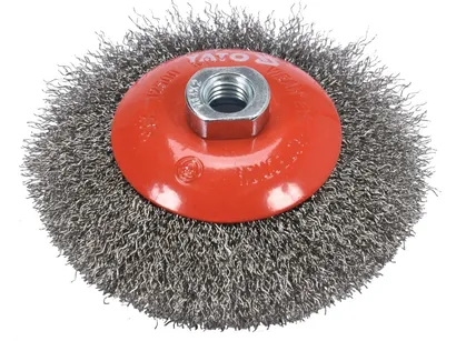 Yato Szczotka tarczowa M14 125mm INOX do szlifierki YT-47612