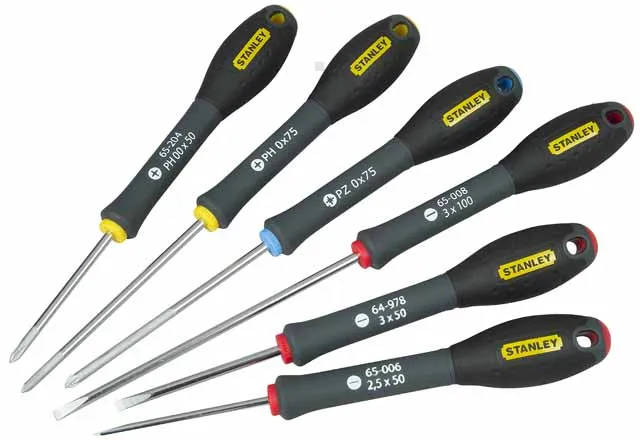 Stanley Śrubokręty precyzyjne zestaw FatMax 6szt. 0-65-492 