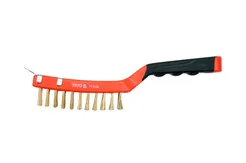Yato Szczotka druciana mosiężna ręczna 290 mm  YT-6345 