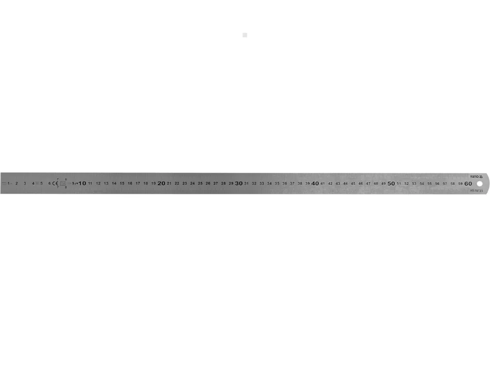 Yato Liniał mierniczy stal SS 600mm YT-70723