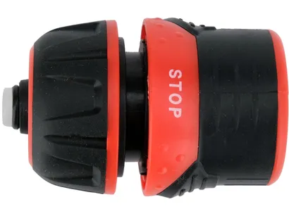 Yato Szybkozłączka ogrodowa z funkcją stop i blokadą do węża 1/2" ABS PP TPR YT-89031