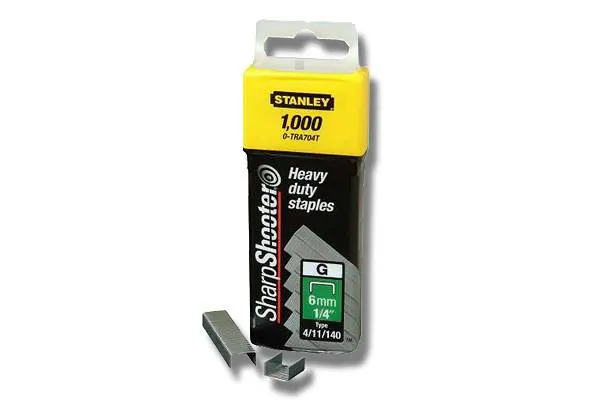 Stanley Zszywki typ G 10.6mm 1000szt. 14mm 1-TRA709T