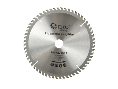 Geko Tarcza do cięcia drewna 180x22mm 60z. G00131 