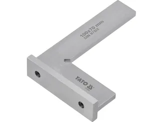 Yato Kątownik ślusarski ze stopką 100x70 mm YT-70761 - 2