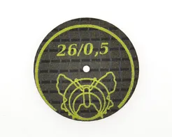 Motyl Tarcza wzmacniana elastyczna do cięcia metalu 26x0,5mm  26/0,5 BF  