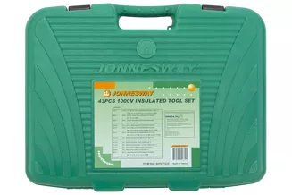 Jonnesway Zestaw 43szt. narzędzi ręcznych izolowanych S03V3143S - 3