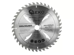 Geko Tarcza do cięcia drewna 300x30mm z otworami 40z. G78141 