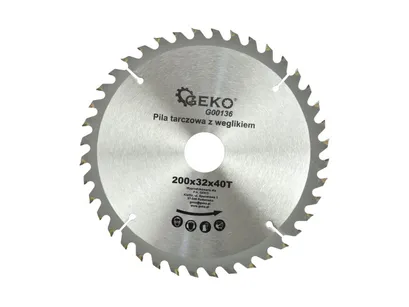 Geko Tarcza do cięcia drewna 200x32mm 40z. G00136 